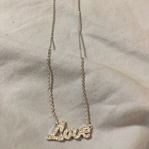 Love Bling Necklace